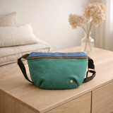 Sac banane Tricolo Détox bluetiful 19 x 28 en situation