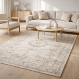 Tapis Eco - Salt & Pepper - Tapis beige en situation
