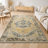 Tapis Eco - Amir Gold - Tapis doré en situation
