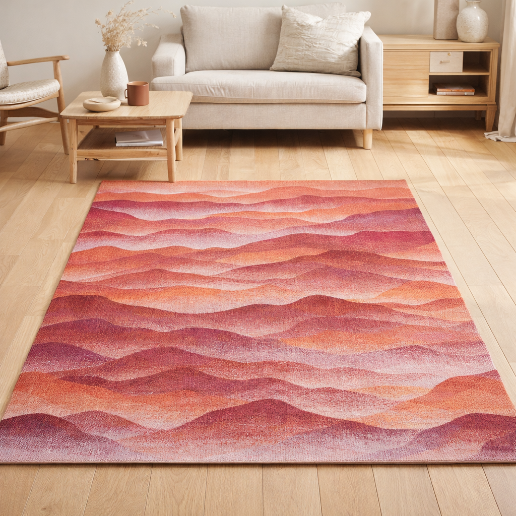 Tapis Eco - Automne - Tapis rouge en situation