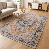 Tapis Eco - Seray Orange - Tapis orange en situation