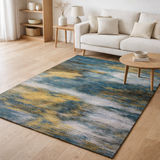 Tapis Eco - Nymphea Bleu - Tapis bleu en situation