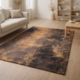 Tapis Eco - Deep Mine - Tapis doré en situation