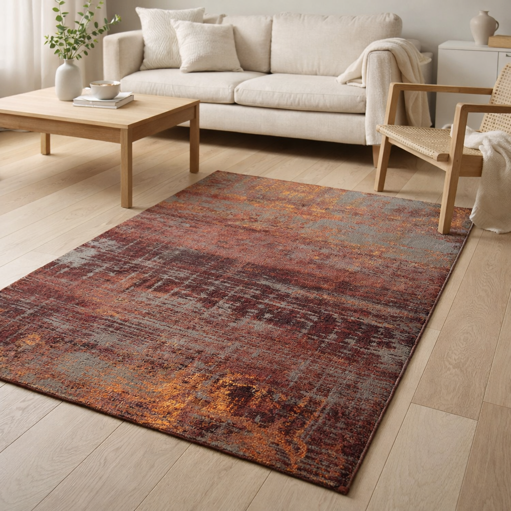 Tapis Eco - Nassau Rouge - Tapis rouge en situation