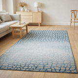 Tapis Eco - Bleu Marine - Tapis Bleu en situation