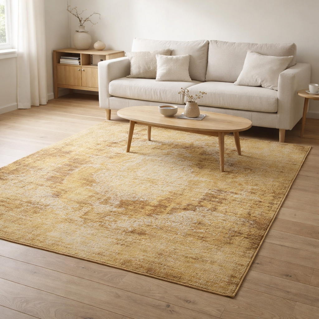 Tapis Eco - Sunwax - Tapis jaune en situation