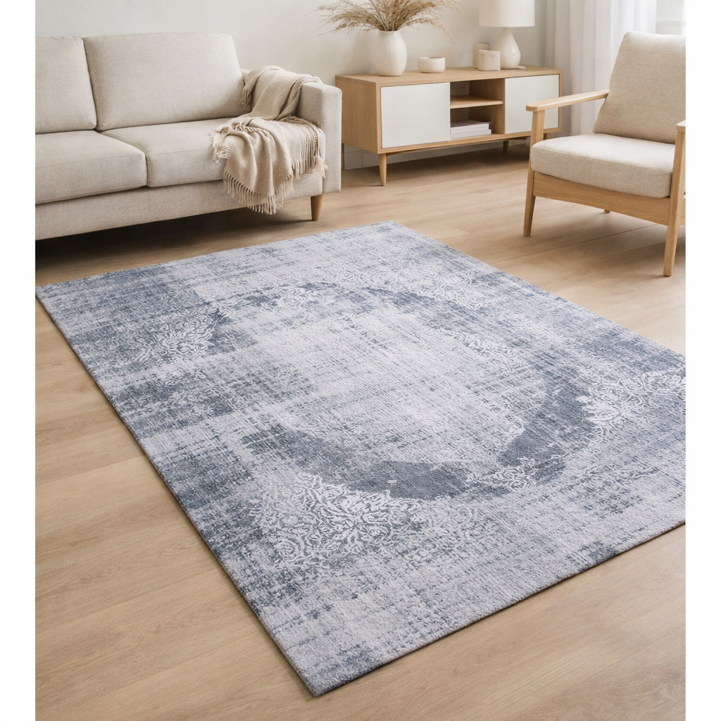 Tapis Eco - Quartz - Tapis gris en situation