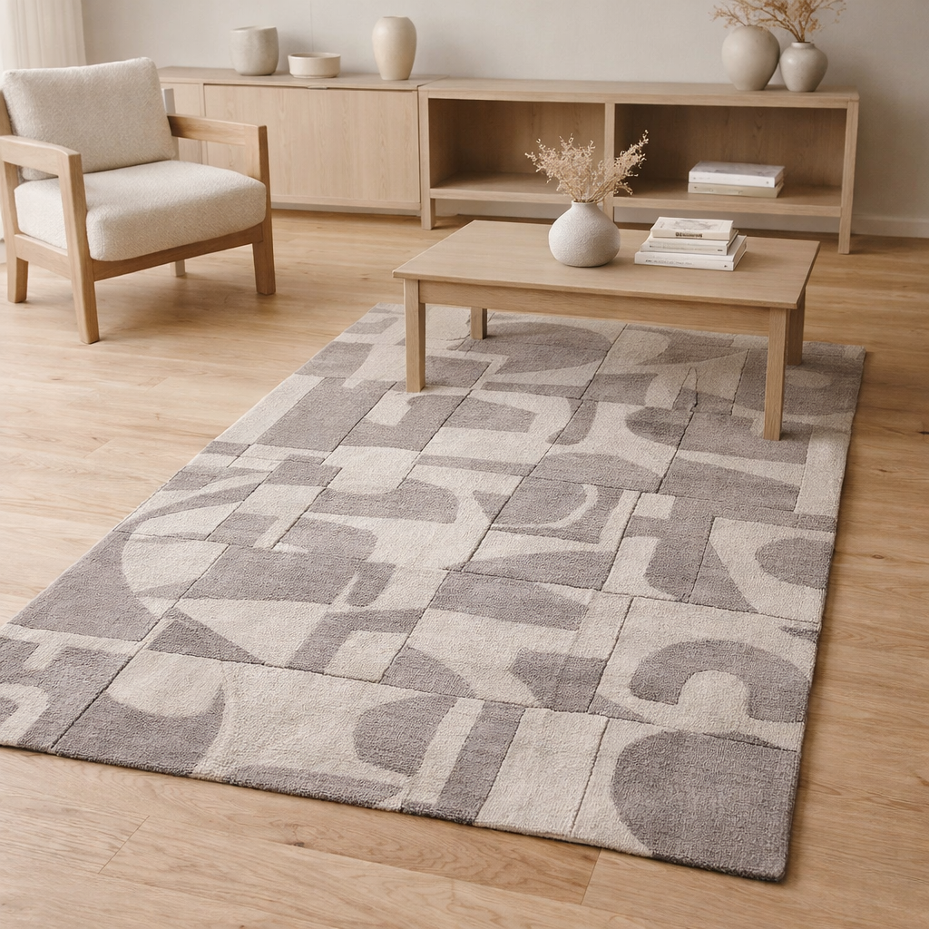 Tapis Eco - String - Tapis gris en situation