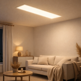 Panneau de rétroéclairage des LED intelligents, longueur de 100 cm, de nombreuses fonctions, transport de lampe en métal et en plastique, LED intégrés en situation