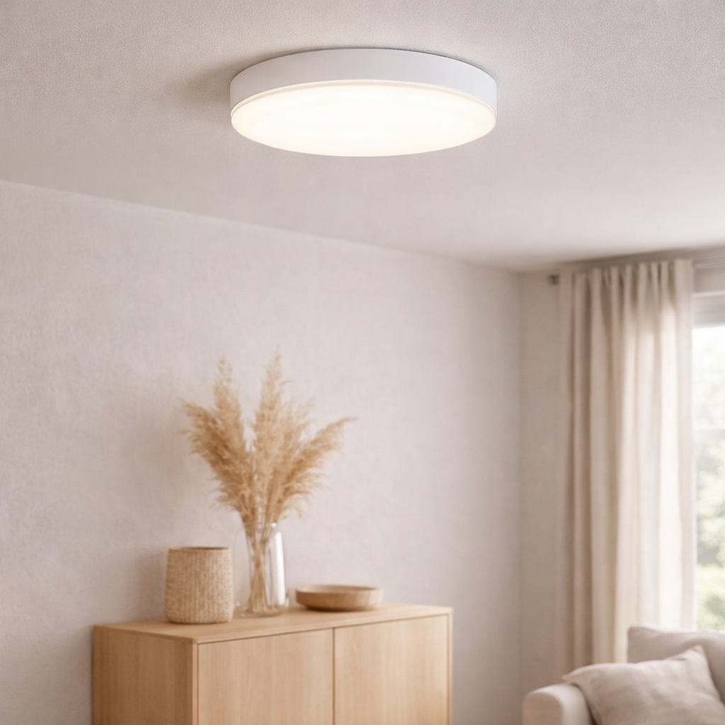 Plafonnier LED Cool d:25.5cm en situation