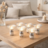 Lot de 6 ampoules LED GU10/5W Marla en situation