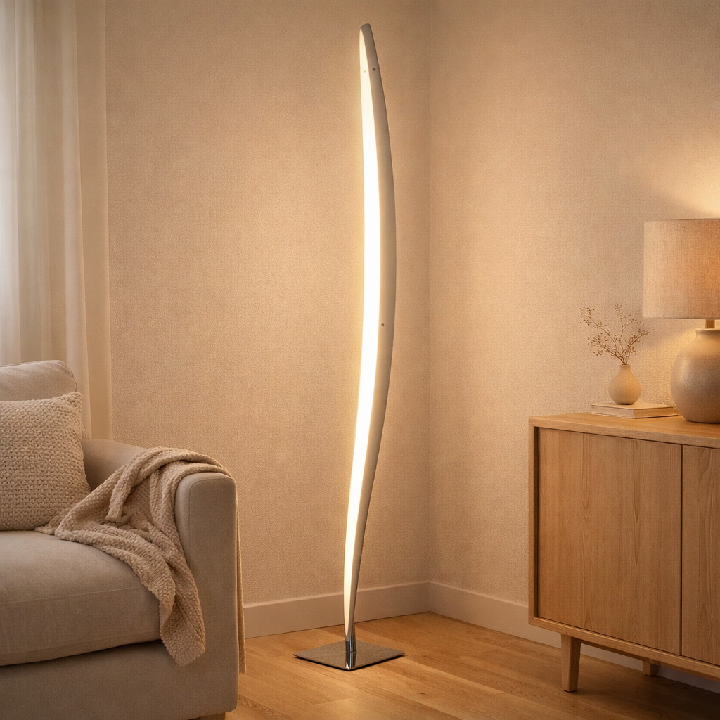 Lampadaire LED Surf en situation