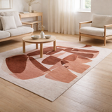 Tapis Eco - Cerise Moka - Tapis Rose en situation