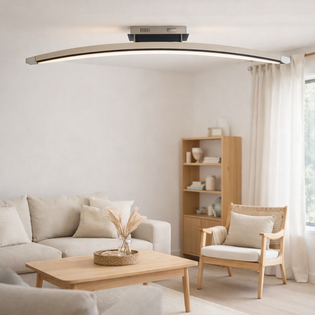 Plafonnier LED Arc en situation
