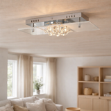 Plafonnier LED Coire l:30cm en situation