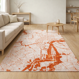 Tapis Eco - Coupe Orange - Tapis orange en situation