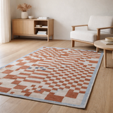 Tapis Eco - Nude - Tapis orange en situation
