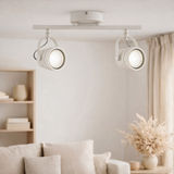 2 -ser le plafond LED Shabspo 2x Gu10, max. en situation