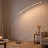 Lampadaire LED Loop Line en situation