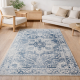 Tapis Eco - Atlantide - Tapis bleu en situation