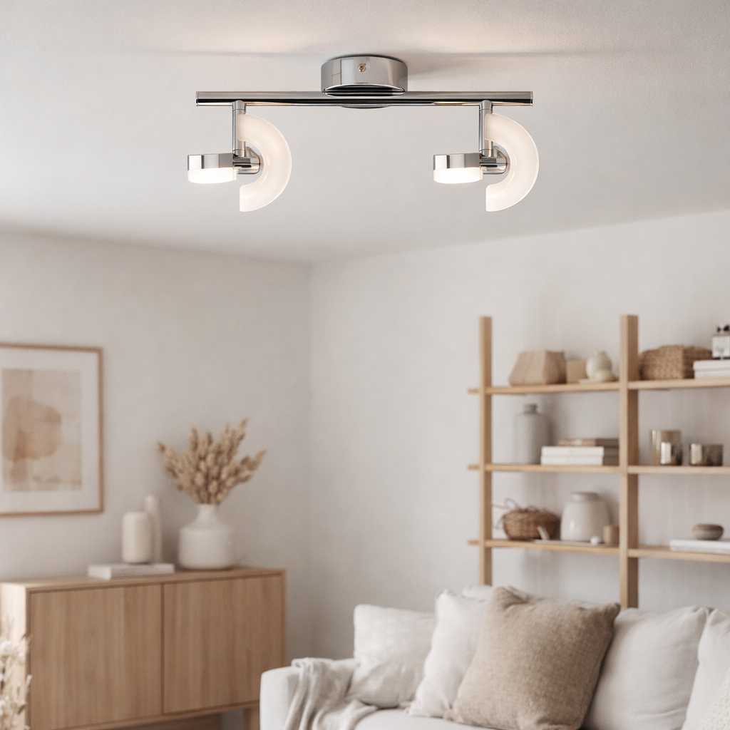 2 Mur / plafond LED affi en situation
