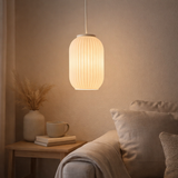 Pendant lampe Genève E27 White en situation