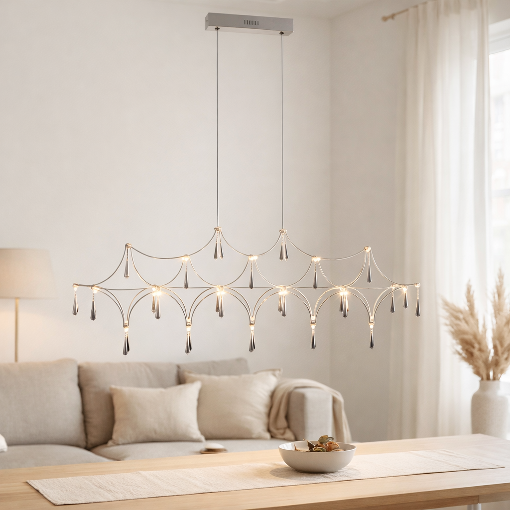 Suspension LED l: 100cm Araneus en situation