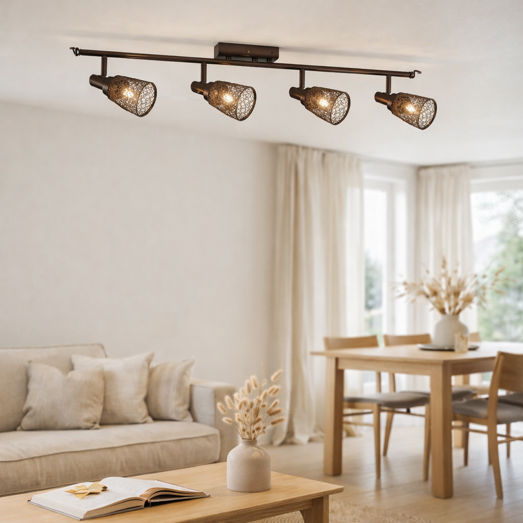 Plafonnier LED Antigua en situation