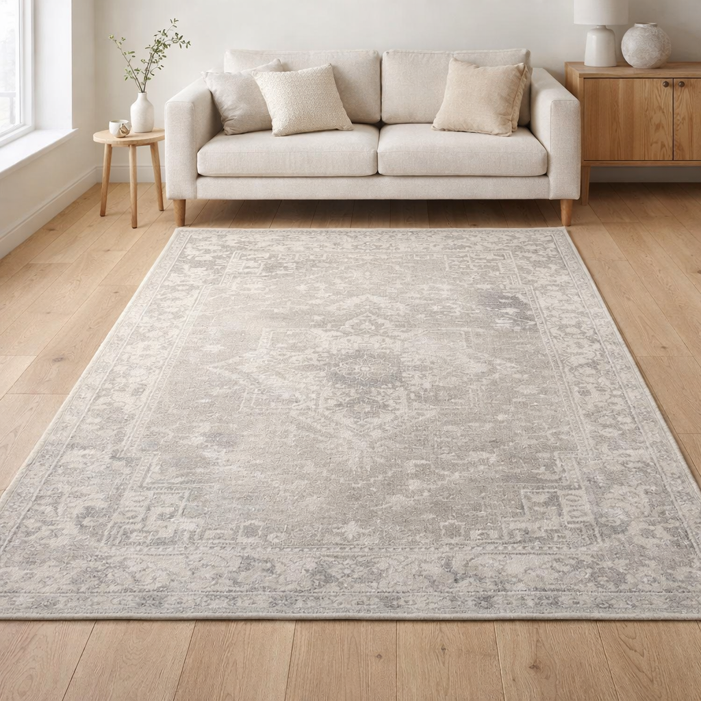 Tapis Eco - Daim - Tapis Gris en situation