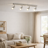 4er LED Deckenleuchte Motril en situation