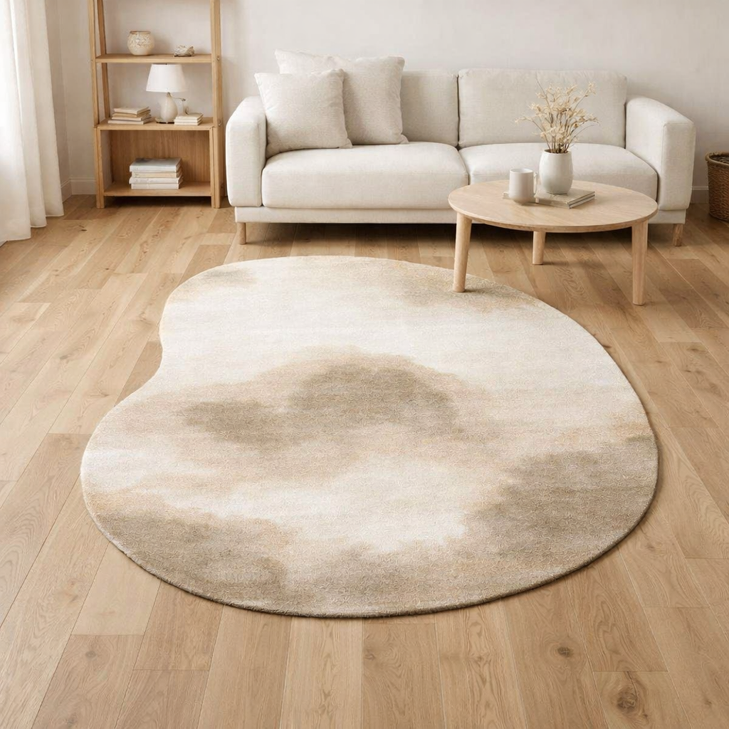 Tapis Eco - Nature - Tapis beige en situation