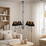 Déco couronne noire d: 55cm Castellum en situation