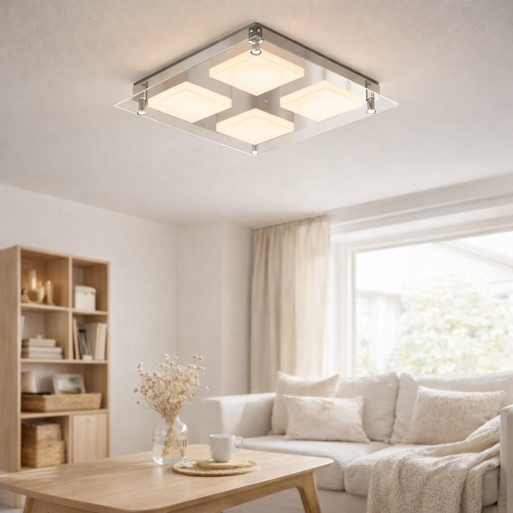 Plafond LED Édimbourg en situation