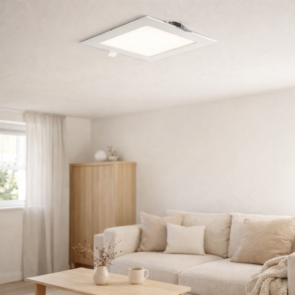 Spot encastrable LED Interna d:17cm en situation