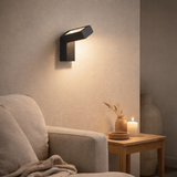 Lampe murale extérieure LED Angus en situation