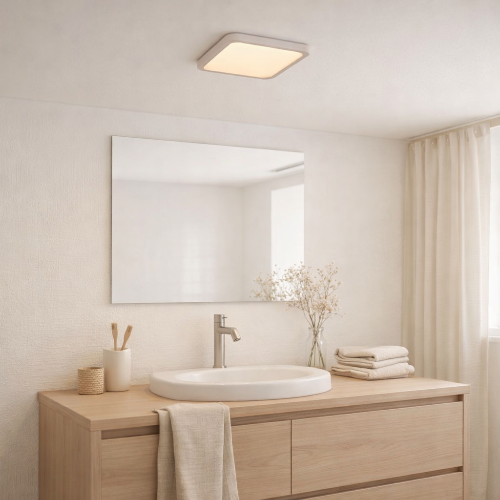 Luminaire encastrable LED Sula IP66 s : 15,5 cm dimmable en situation