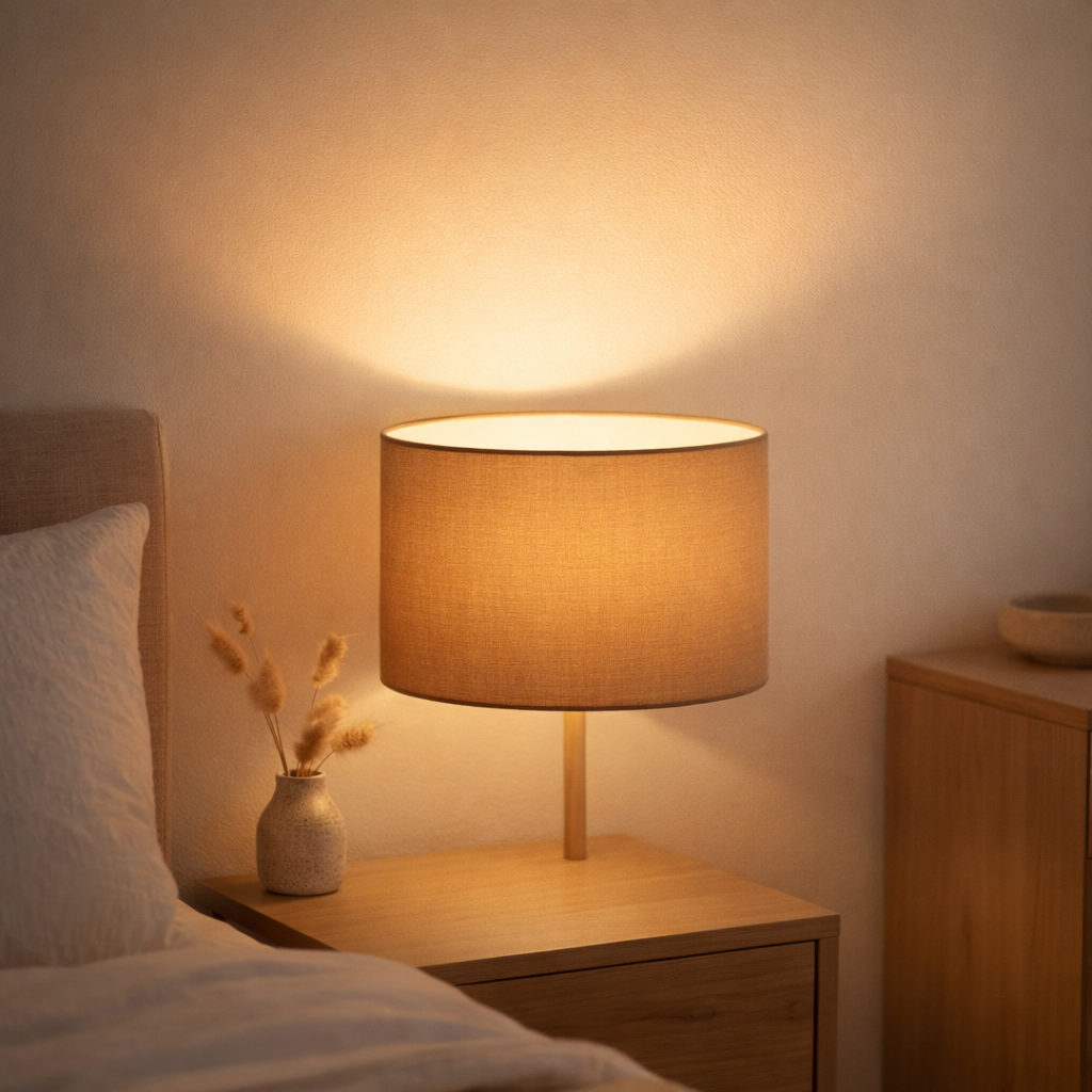 Pendulum à lampe à lampe Causia D: 30 cm brun en situation