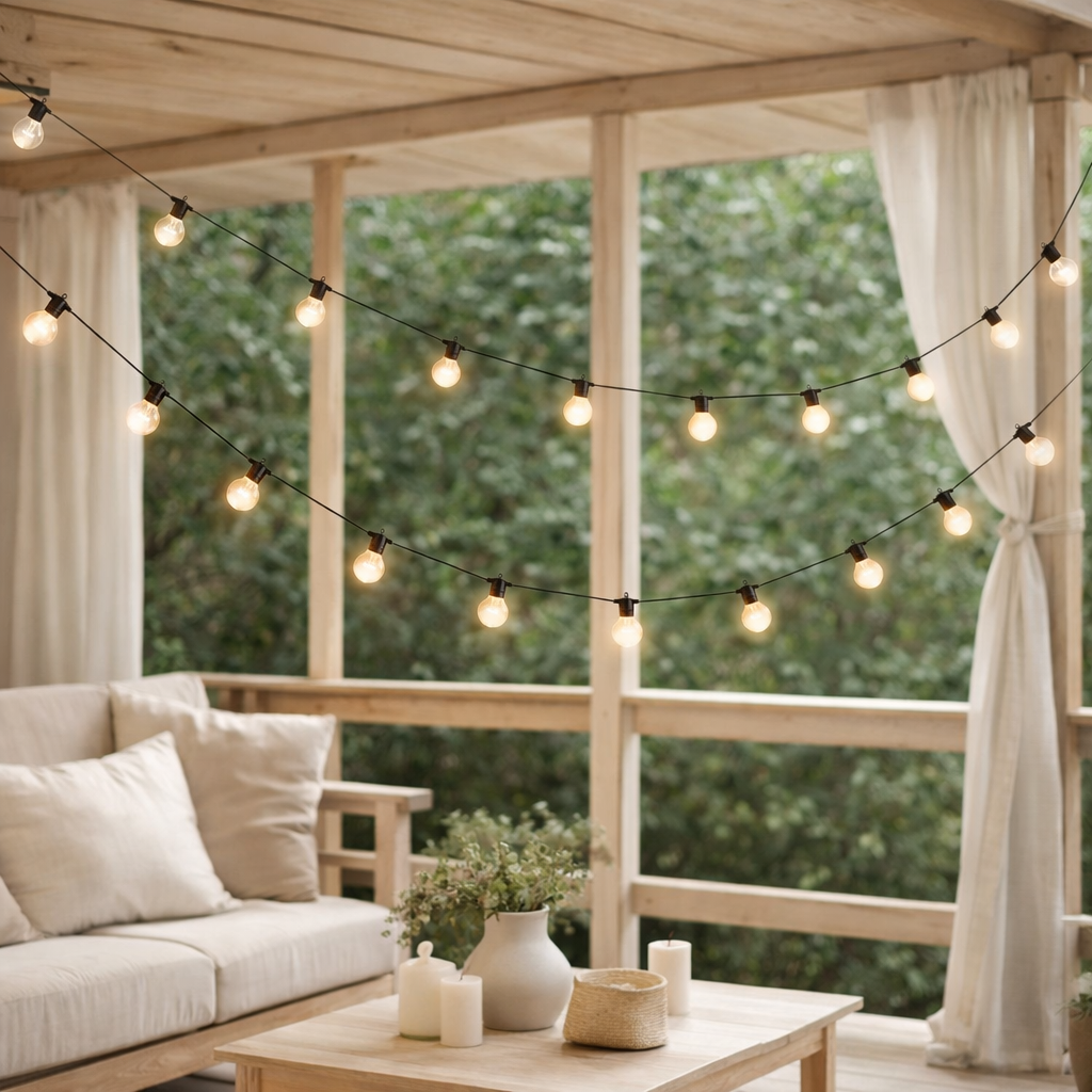 Solar-10 Light Chain WW Cadena 1000 cm de long, de nombreuses fonctions en situation