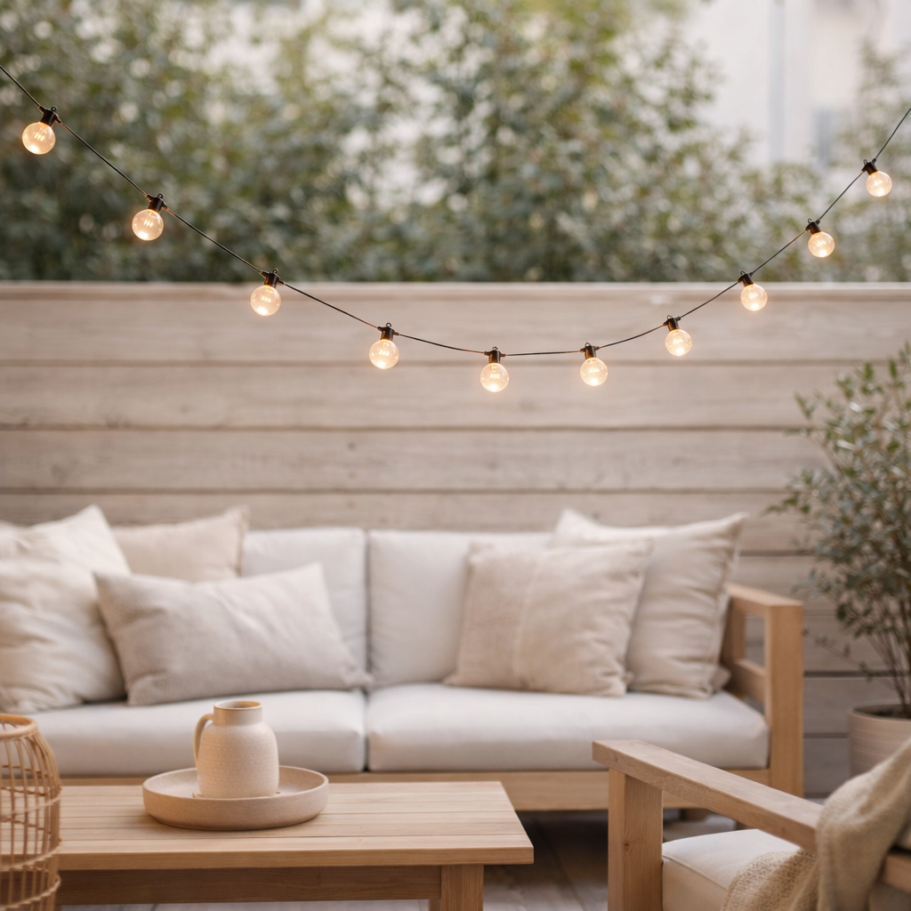 Solar-10 Light Chain WW Cadena 1000 cm de long, de nombreuses fonctions en situation