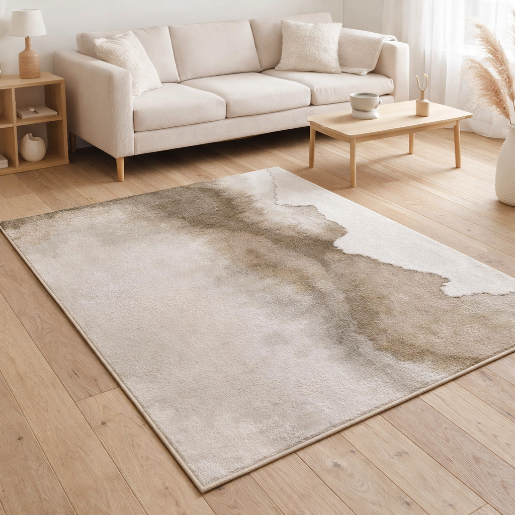 Tapis Eco - Plage - Tapis beige en situation
