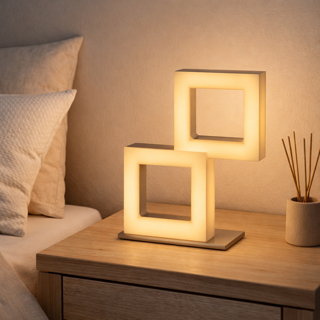 Lampe à poser LED Moggi en situation