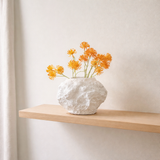Vase en céramique w. look rock, design naturel tendance.CHU20WH en situation