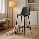 Bari Bari Bari Black Tissu vintage noir en situation