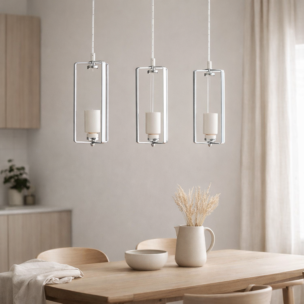 3 pendule pour les feux de moule en situation