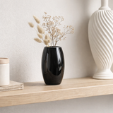 Petit vase moderne, design innovant, dos en verre haut de gamme. RUD15ZW en situation