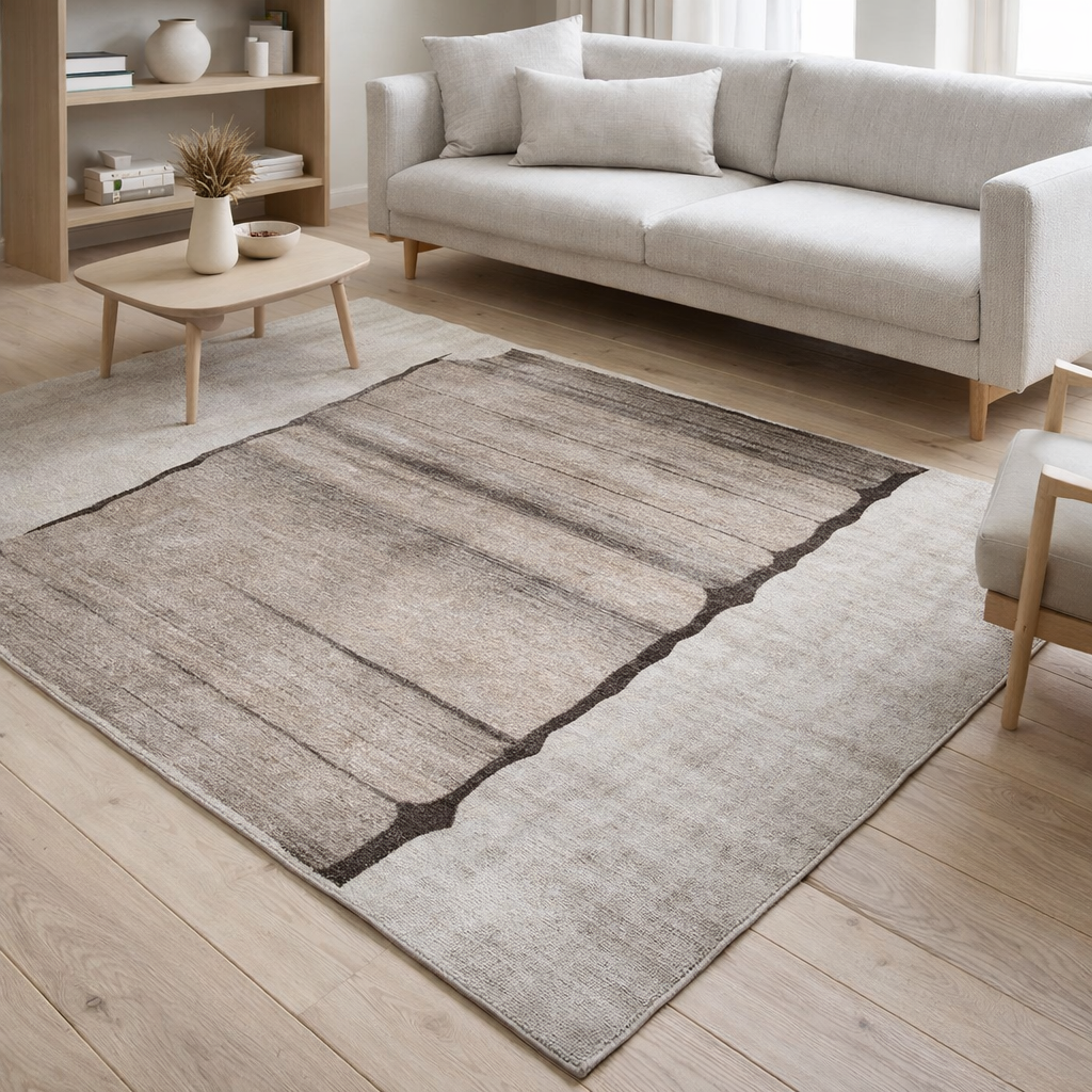 Tapis Eco - Mastic - Tapis noir en situation