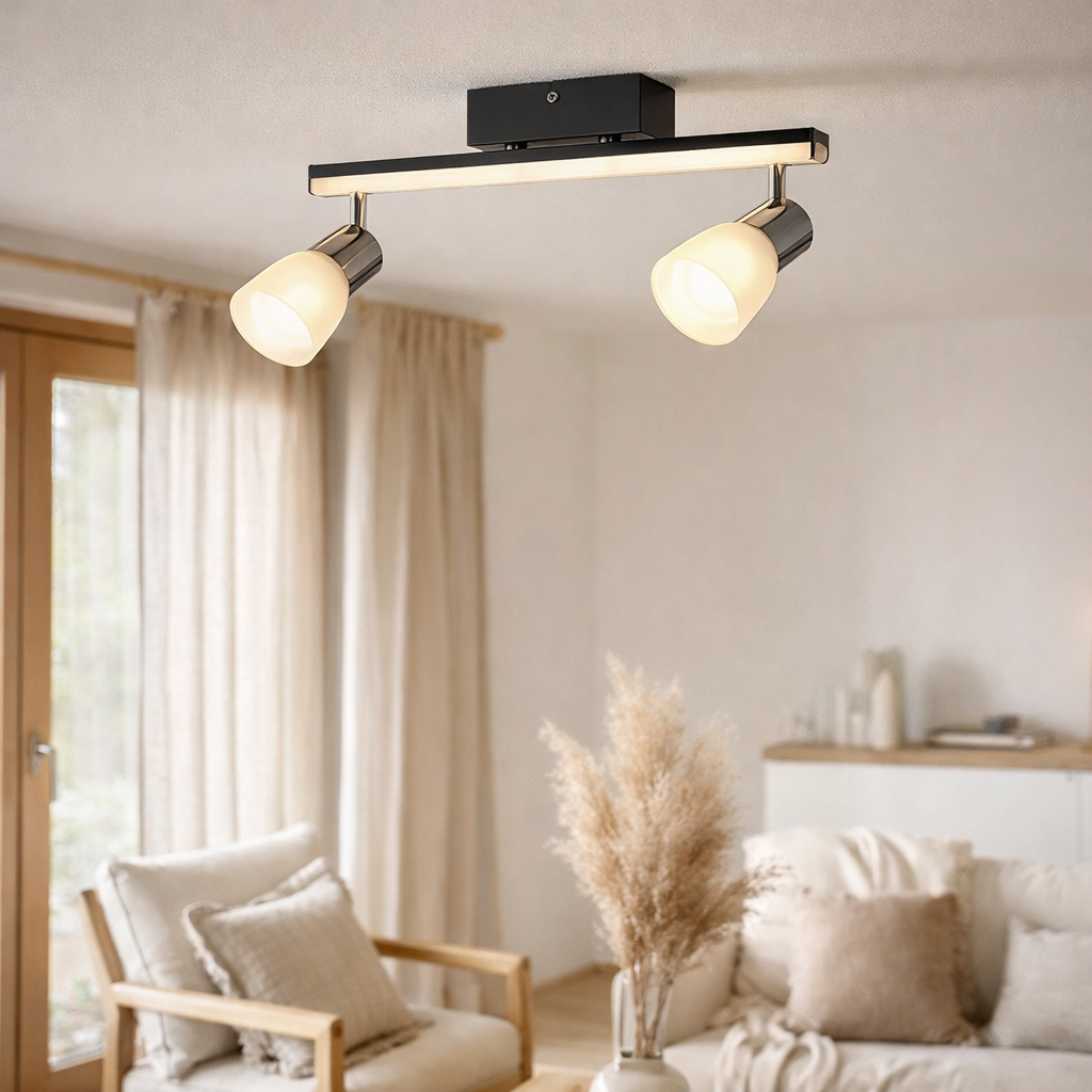 La série de plafond LED de la série Ibiza environ. en situation