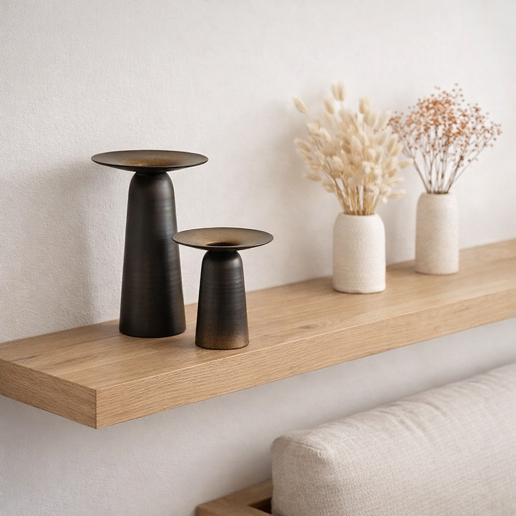 vase en céramique au design haut de gamme innovant, East+West, ULF28BB en situation