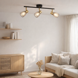3 mur / plafond Lindita hors de l'illuminant en situation