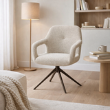 Fauteuil Move Sahara Glacier Ash - Fonction Relax - structure marron anodique en situation